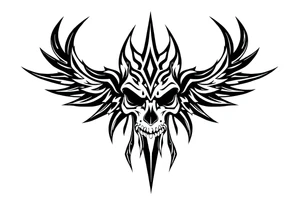 Ripped soul drowned in sorrow because of who they became tattoo idea