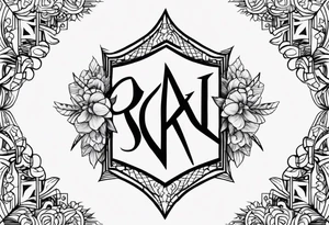 Word RESK tattoo idea