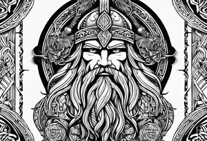 Viking mythology tattoo idea