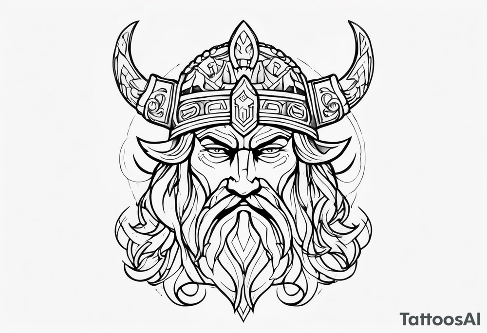 norse god tattoo idea