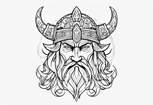 norse god tattoo idea