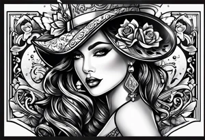 bet on me with gambling background tattoo idea