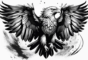 Eagle warrior tattoo idea