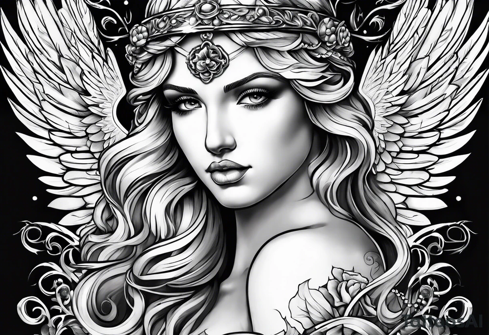 Angel Michael tattoo idea