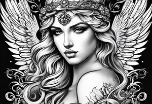 Angel Michael tattoo idea