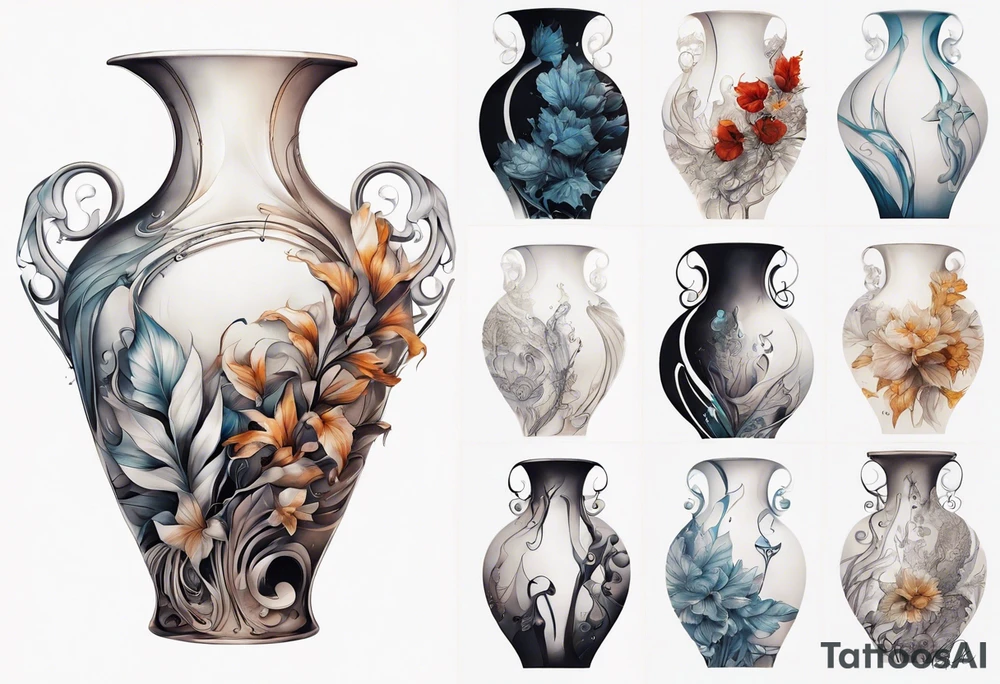 a vase by karol bak tattoo idea