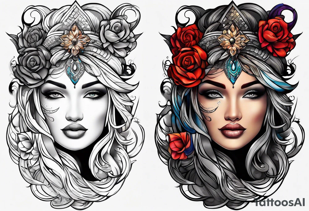 Half sleeve tattoo idea