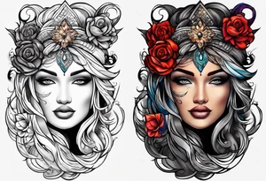 Half sleeve tattoo idea