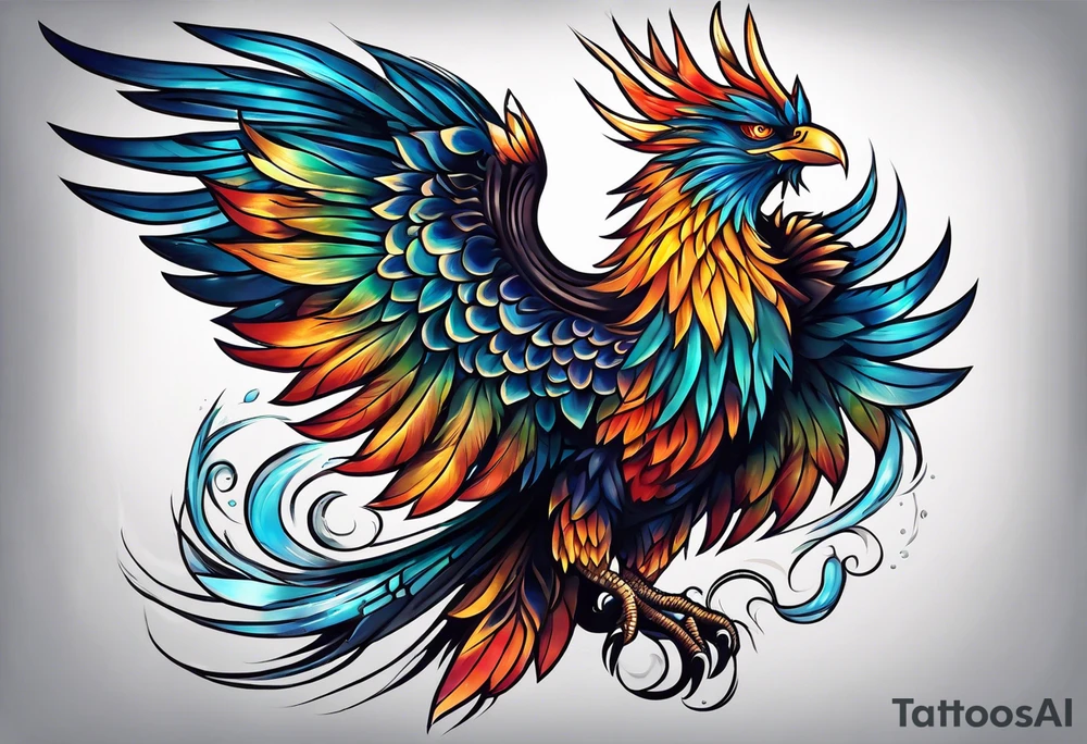 pheonix tattoo idea