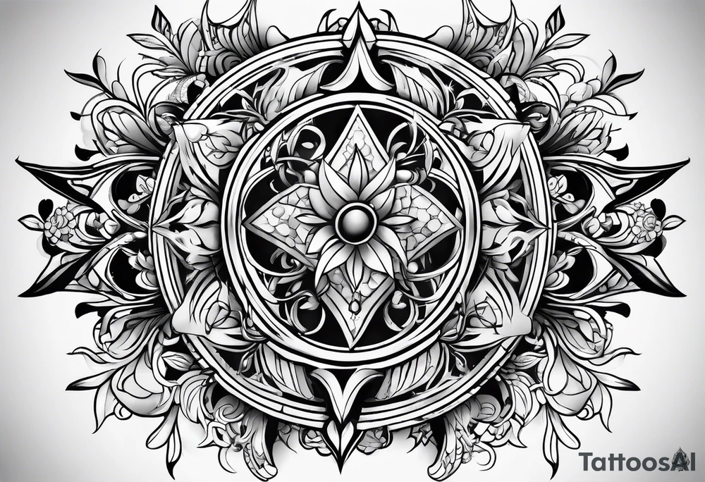 Buttcheeks tattoo idea