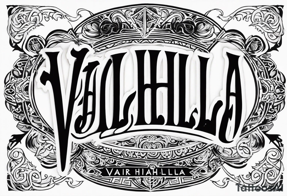 Valhalla fog tattoo idea