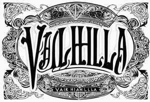 Valhalla fog tattoo idea