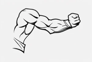 biceps tattoo idea