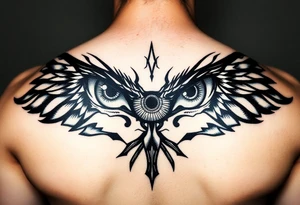 Powerful eye tattoo idea