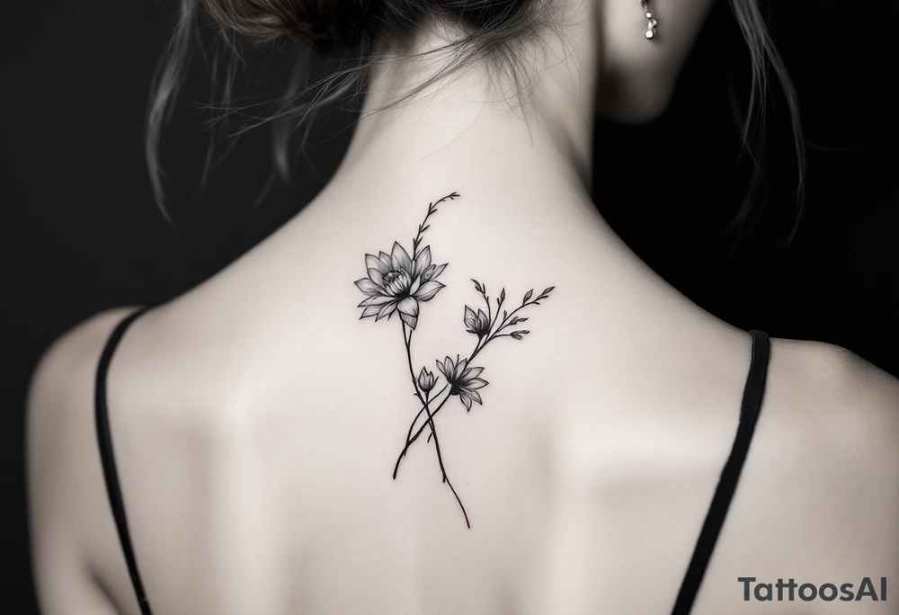 something very sexy but beautiful and elegant tattoo idea