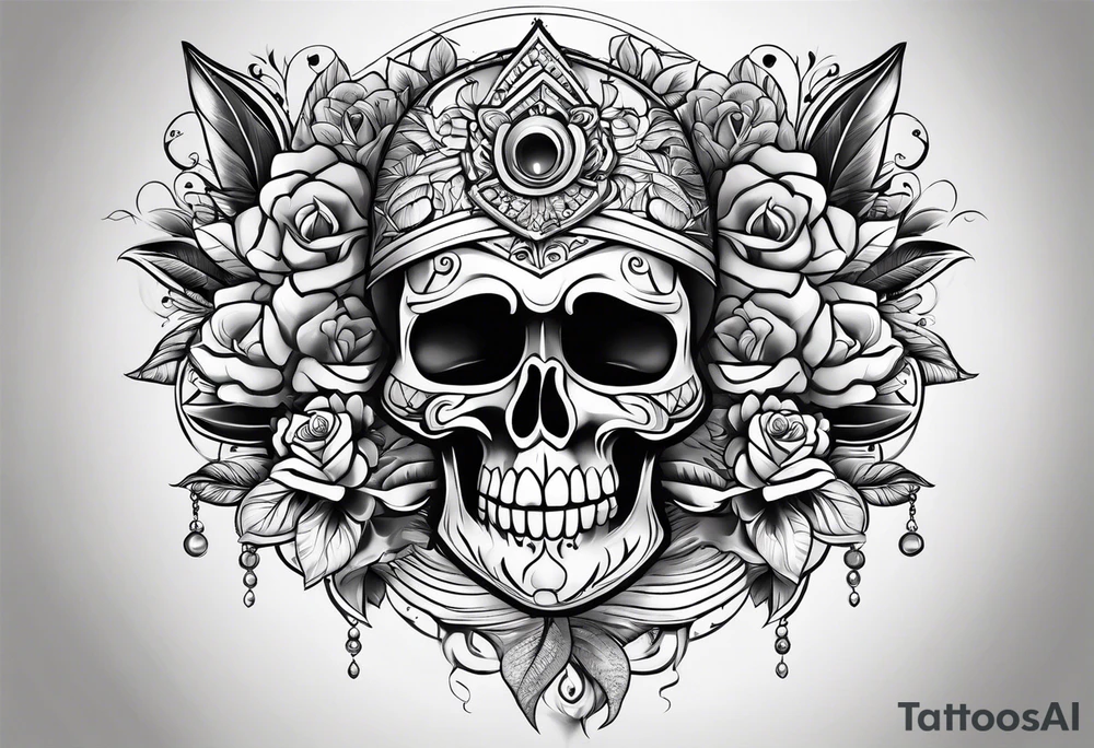 Full leg tattoo design tattoo idea