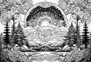 New beginnings, family tattoo idea