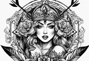 3 arrows tattoo idea