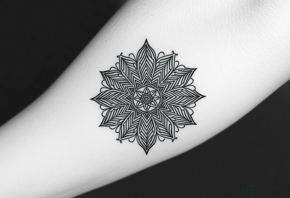 intricate mandala with sacred geometry and cosmic elements tattoo idea intricate mandala with sacred geometry and cosmic elements tattoo idea