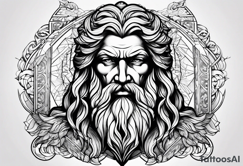 Zeus tattoo idea