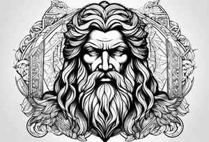 Zeus tattoo idea