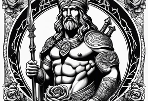 Cleveland Guardian statue tattoo idea