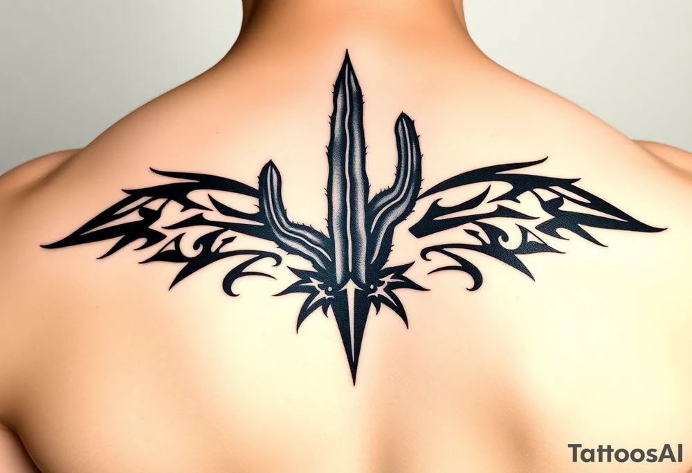 cactus tattoo idea