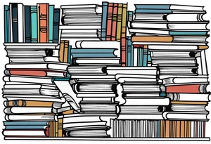 Books tattoo idea