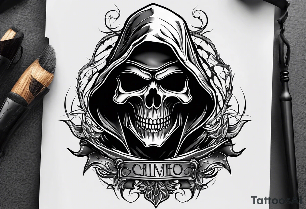 GRIM REAPER tattoo idea