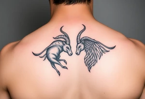 Love cancer and Taurus tattoo idea