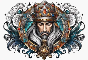 Biblical for man on forearm tattoo idea