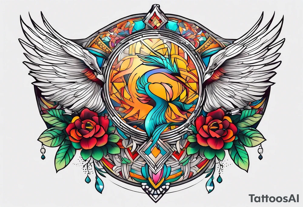 Шаринган tattoo idea