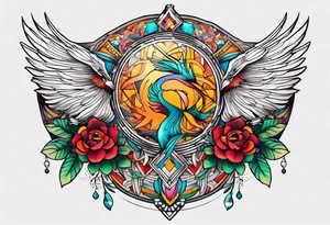 Шаринган tattoo idea