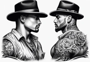 Gangster tattoo idea