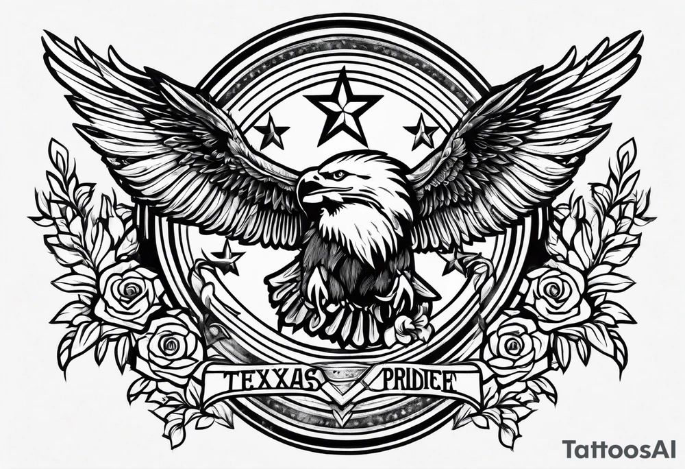 Texas pride tattoo idea