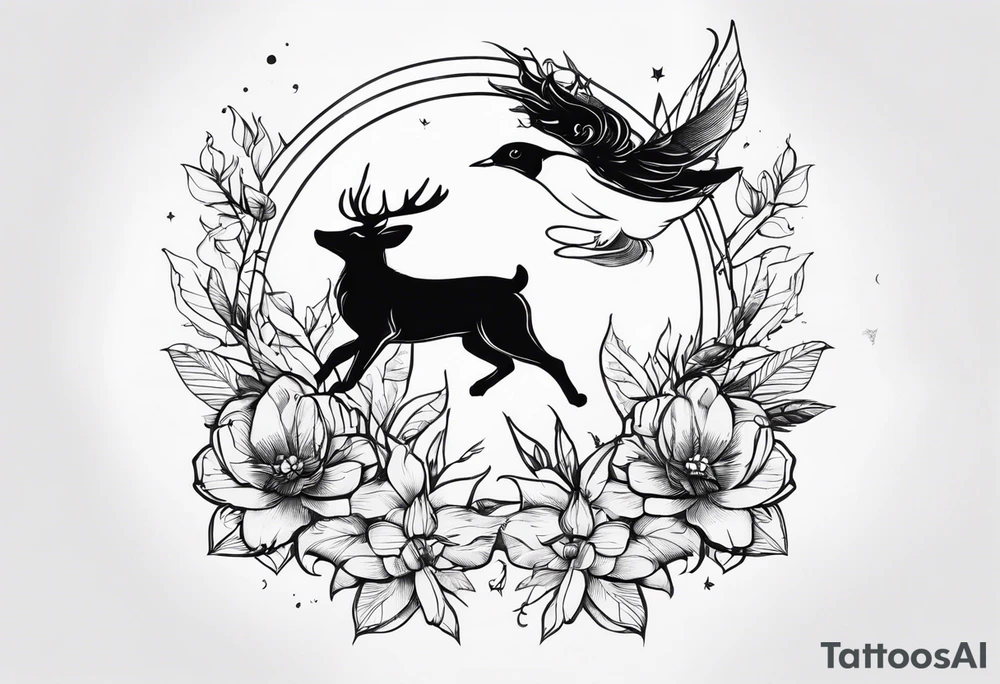 mały wąż z wystającym językiem tattoo idea