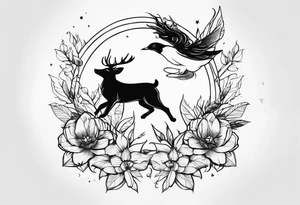 mały wąż z wystającym językiem tattoo idea
