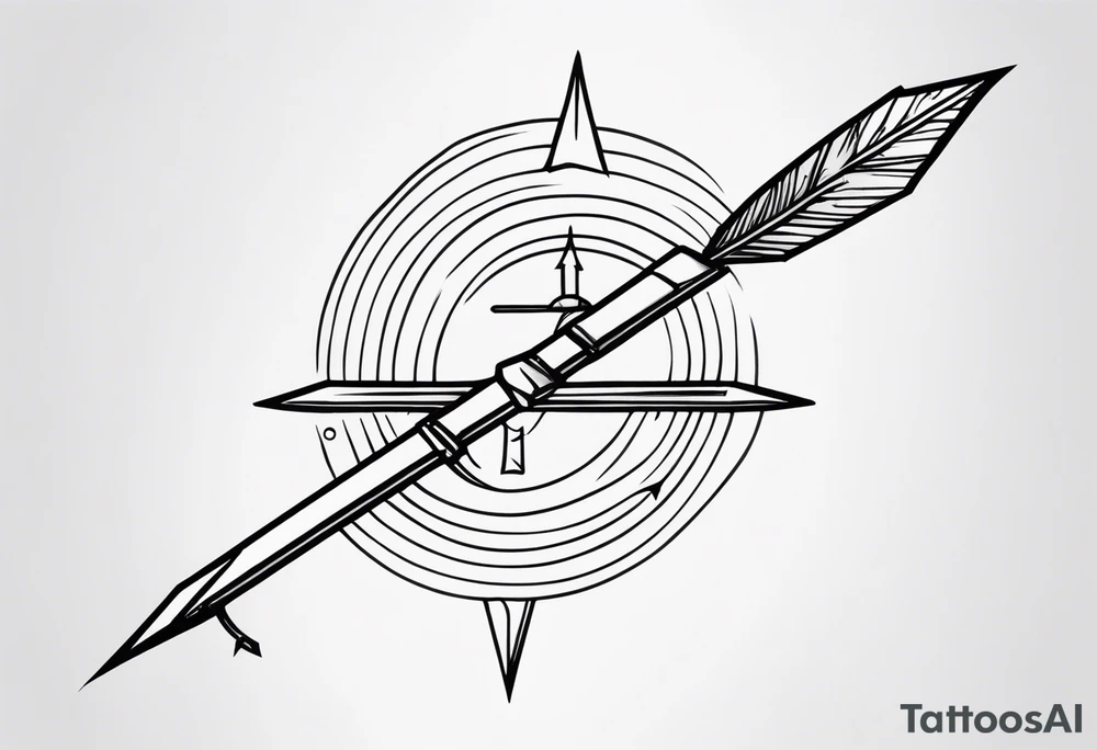 Arrow tattoo idea