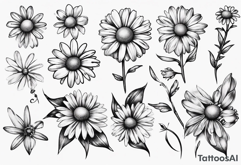 Daisy tattoo idea