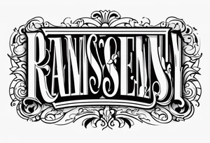 Don Ramsey 
8-12-2023 tattoo idea