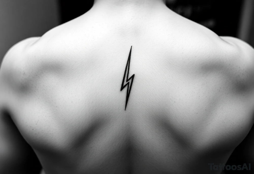 I want an idea to cover up the lightning bolt tattoo on the back of my arm that just looks like a zig zag line tattoo idea