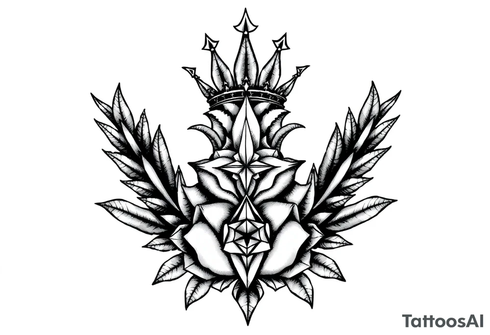 Majestic crown pineapple ,peach vagina,star anus ,diamonds tattoo idea Majestic crown pineapple ,peach vagina,star anus ,diamonds tattoo idea