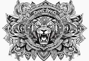 Totem tattoo idea