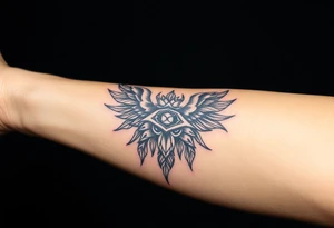 victory over coma and methadone. a new life in meditation. tattoo on the arm tattoo idea