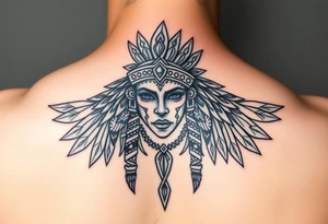 Aztec princess tattoo idea