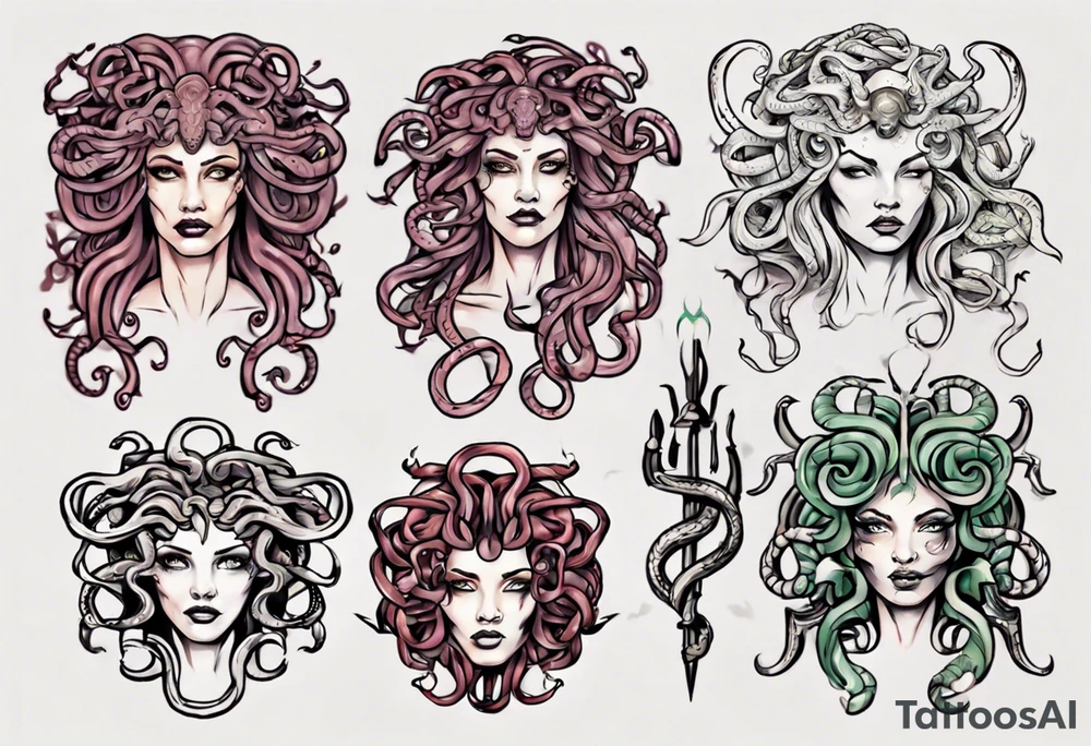 Medusa tattoo idea