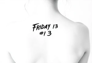 Small Friday the 13th tattoo tattoo idea