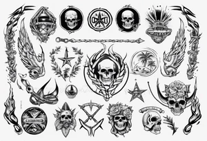 southern california bands tattoo idea