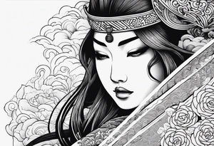 Write the word Nain tattoo idea