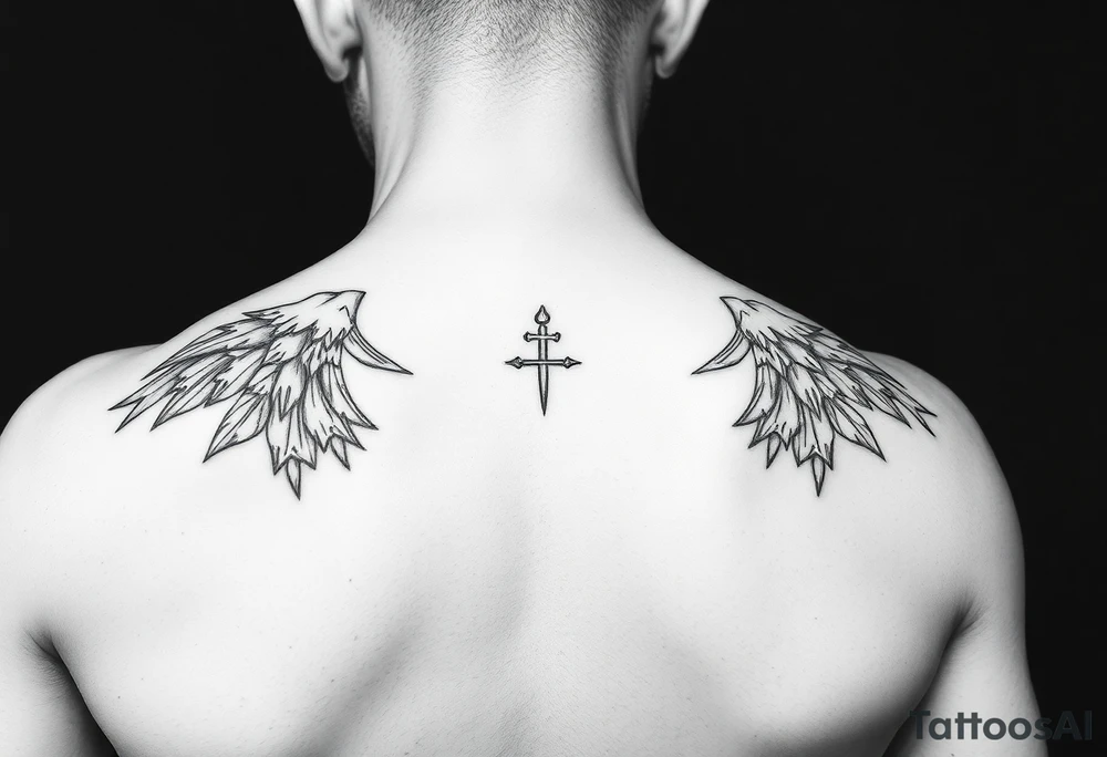 line sleeve tattoo idea